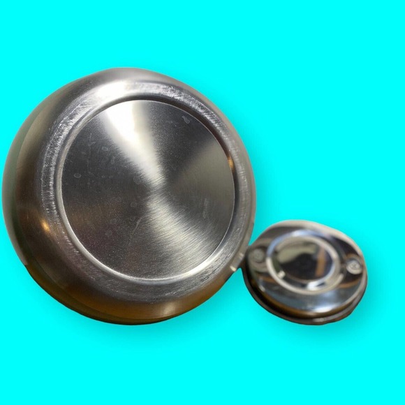 Poliviar Whistling Tea Kettle 2.7 Qt. Wooden Handle Stainless Steel Green - Picture 6 of 10